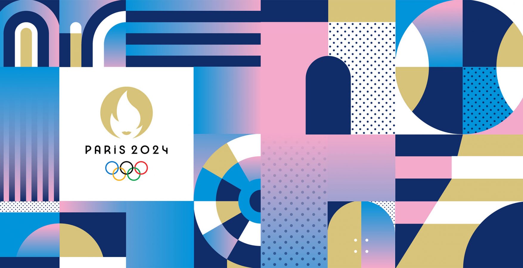 2024年パリ・オリンピック＆パラリンピックのビジュアルコンセプト トリコロル・パリ パリとフランスの旅行・観光情報