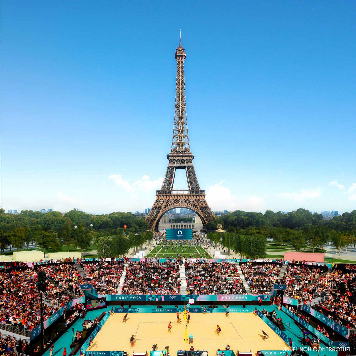 2024年パリ・オリンピック&パラリンピックのビジュアルコンセプト トリコロル・パリ パリとフランスの旅行・観光情報