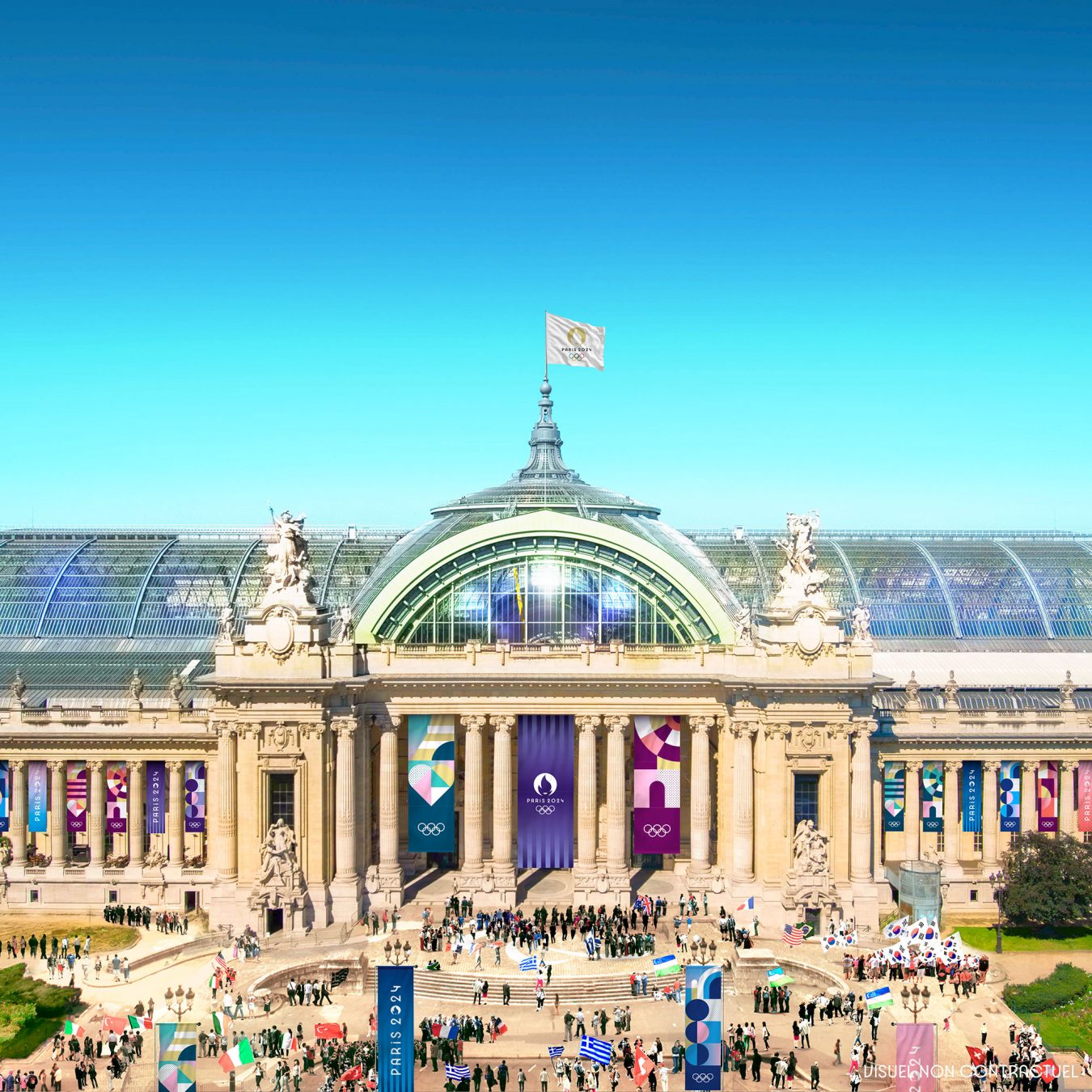 2024年パリ・オリンピック&パラリンピックのビジュアルコンセプト トリコロル・パリ パリとフランスの旅行・観光情報